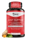 Pure By Nature Joint Support, Γλυκοσαμίνη με Chondroitin Turmeric MSM Boswellia συμπλήρωμα, 180 κάψουλες