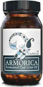 Λίπος συζευγμένου γάδου - Ψυχρό επεξεργασμένο, Lacto-Fermented & Raw Cod Liver Oil - Κατασκευασμένο αποκλειστικά με τον ατλαντικό γάδο (Unfraved, 120 κάψουλες)