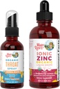 MaryRuth Organics Laroat Spray (Vanilla) & Zinc Drops (Strawberry Lemon) 