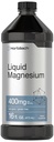 Horbaach Liquid Magnesium 16 fl oz | Vital Trace Minerals Complex | with Sulfate, Lithium, and Boron | Vegetarian, Non-GMO & Gluten Free Supplement