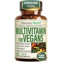 Vegan Multivitamin for Women & Men - Απαραίτητες Πολυβιταμίνες & Multiminerals 90 Δισκία με Βιταμίνη Β12, Α, D, C, Ψευδάργυρο, Μαγνήσιο & Περισσότερα για την ολική ευεξία του σώματος - 23 Βασικά θρεπτικά συστατικά & Βιταμίνες