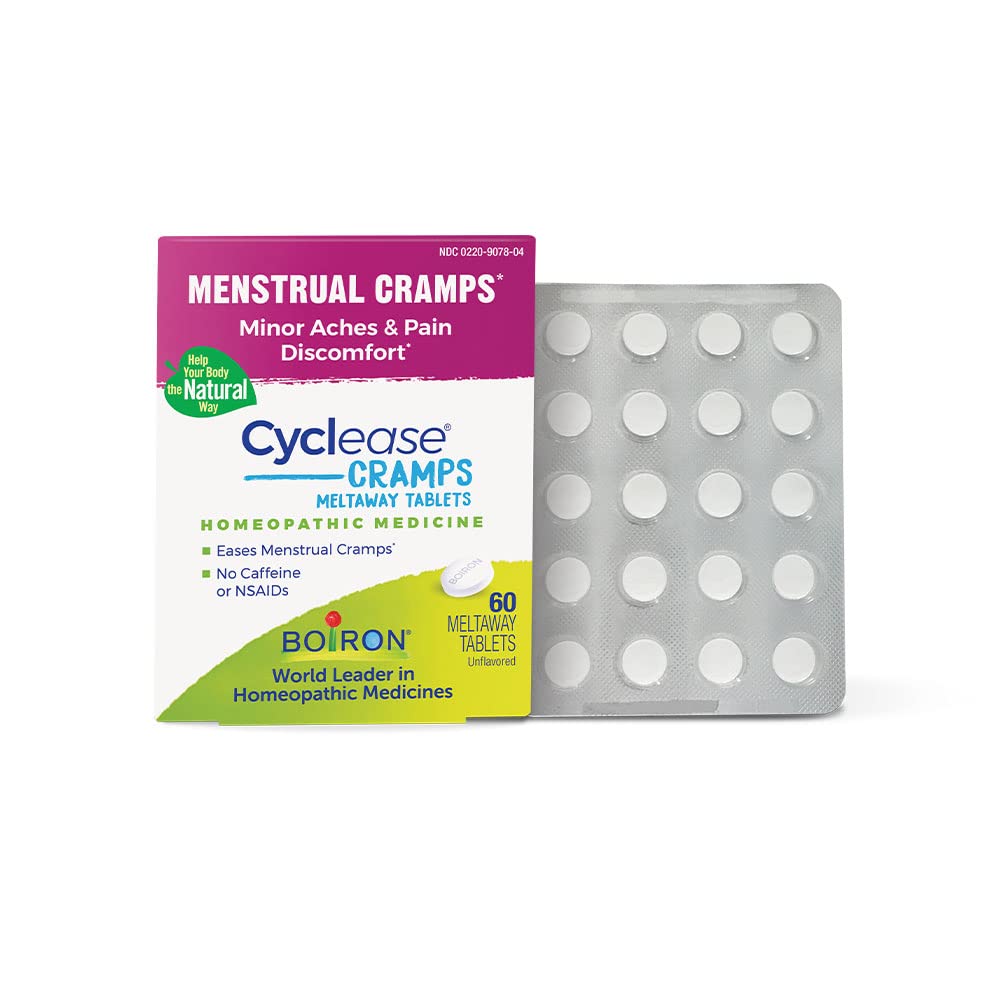 Boiron Cyclease Cramps δισκία για ανακούφιση από εμμηνορρυχεία, πόνους και δυσφορία - 60 Count