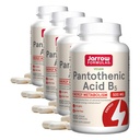 Jarrow Formulas Pantothenic Acid B5 500 mg - 100 Veggie Caps - Essential B Vitamin Dietary Supplement - Ενεργειακή Παραγωγή & Μεταβολισμός Υποστήριξη - 100 Σερβιέτες (Pack of 4)