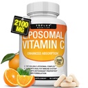 Λιποσωμική Βιταμίνη C 2100mg Υψηλή Απορρόφηση Λιπαρά Διαλυτό VIT C - Ανοσοποιητική Υποστήριξη Αναμνηστική Ανοσία Ανοσία Κολλαγόνου Άμυνα & Ισχυρό Αντιοξειδωτικό, MCT Oil & Ηλιέλαιο Λεκιθίνη, Acsorbic Acid, Vegan Μη-GMO