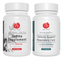 Zen Haus Iodine and Immune Bundle - 12, 5 mg Iodine Complex με τη Φόρμουλα Ανοσοποιητικής και Αναπνευστικής Υποστήριξης