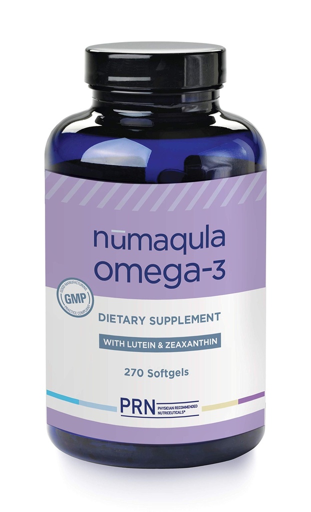 nūmaqula Omega 3 Supplement - 270 Softgels, 90-Day Supply - Re-Esterified Omega 3 Triglyceride Form with Lutein & Zeaxanthin - 1400mg DHA & 400mg EPA for Macular & Retinal Support