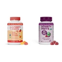 SmartyPants Kids Multivitamin Gummies and Probiotic Immion Bundle: Omega 3 Fish Oil (EPA/DHA), Vitamin D3, C, Vitamin B12, B6, Digestive & Immune Support Supplement (30 Day Supply)