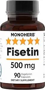 MONOHERB Fisetin 500 mg - 90 Κάψουλες χορτοφάγων