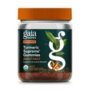 Gaia Herbs Turmeric Supreme Adult Daily Gummies-Καθημερινή υποστήριξη για υγιή, ενεργή ζωή-USDA πιστοποιημένη οργανική ανάμειξη τουurmeric και υποστηρικτικά βότανα-40 Gummies (20-Ημέρα εφοδιασμού)