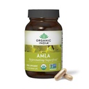 Organic india Amla Κάψουλες Βιολογικές - Ινδικό συμπλήρωμα βοτανικής βιταμίνης Gooseberry, συμπλήρωμα Amla, Ανοσολογική Υποστήριξη, Vegan, Χωρίς γλουτένη, Αγιουρβεντικό, Αντιοξειδωτικό, Μη ΓΤΟ - 60 Κάψουλες
