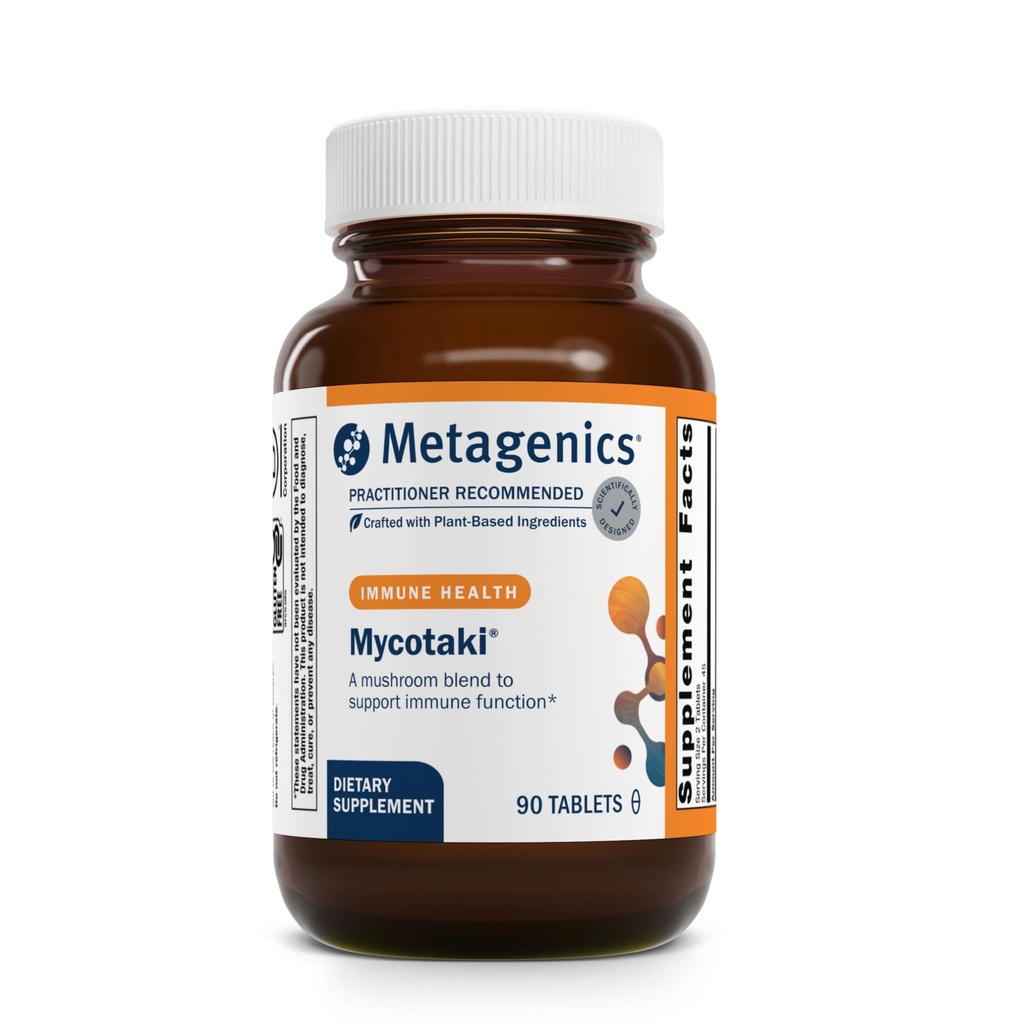 Μεταγονική Mycotaki - Ανοσολογική Υποστήριξη για Σύστημα Υπό Περιστασιακό Στρες* - με Reishi, Shiitake, Fu-Ling, Turkey Tail, Oyster, Cordyceps & Maitake - Μη Γλουτένη & Χωρίς - 90 Tablets