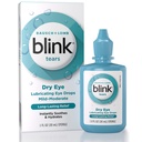 BLINK Δάκρυα Λιπαντικές σταγόνες ματιών, Ενυδατική & Καταπραϋντική για ήπια σε μέτρια ξηρά μάτια, με υαλουρονικό, Μειώνει τη δυσφορία, Μακροχρόνια ενυδάτωση, Καταπραΰνει & Ενυδατώνει, 1 Fl Oz