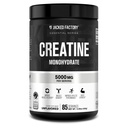 Jacked Factory Creatine Monohydrate Powder 425g - 5g Daily Creatine Supplement for Men and Women, Vegan-Friendly, Third-Party Tested - 85 Υπηρεσίες, Χωρίς άρωμα