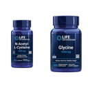 Επέκταση ζωής N-Acetyl-L-Cysteine (NAC) & Glycine 1000 mg, Προάγει την χαλάρωση, τον υγιή ύπνο, το αμινοξύ, τη γλουτένη, τη μη ΓΤΟ, τη χορτοφαγική, τις 100 κάψουλες