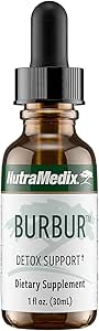 NutraMedix Burbur Supplement - Υποστηρίζει πλήρη καθαρισμό σώματος Detox για γυναίκες και άνδρες - Προώθηση αντιοξειδωτικό & μικροβιακή υποστήριξη - Φυτική βαφή Made with Manayupa Leaf Extract (1oz / 30ml)