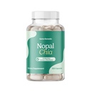 Santo Remedio Super Nopal Cactus Capsules with Chia – Prickly Pear Supplement Gluten Free, Non-GMO, No Added Sugar, 120 Capsules (60 Servings) – Wellness Support, Gift for Family