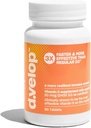d.Velop Vitamin D Συμπληρώματα 2400 IU, 20 mcg – Υψηλής ισχύος βιταμίνη D3 για την ανοσοποιητική υποστήριξη, τα οστά & την καρδιά υγεία – 3X Γρηγορότερη & πιο αποτελεσματική - κλινικά ελεγχόμενη - βιταμίνη D χάπια, 60 μέτρα