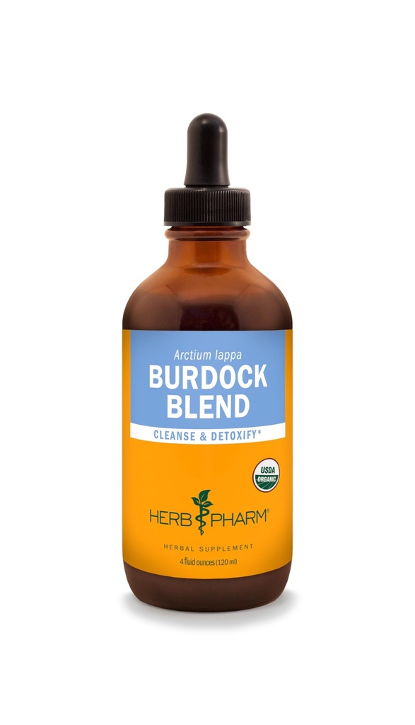 Βότανο Pharm Burdock Blend υγρό εκχύλισμα για την υποστήριξη καθαρισμού & αποτοξίνωσης - 4 ουγγιά