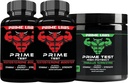 Prime Labs Prime Test Test Testosterone Booster (60 ct, 2-Pack) + Tribulus Terrestris (120 ct)