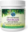 Whole Earth & Sea from Natural Factors, Energize Adrenal Boost with Maca Root, Ashwagandha & More 6.2 oz Powder
