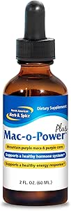 NORTH AMERICAN HERB & SPICE Mac-o-Power Plus - 2 fl. oz - Raw Maca Extract - Supports Healthy Hormone System & Energy Response - Non-GMO - 172 Servings
