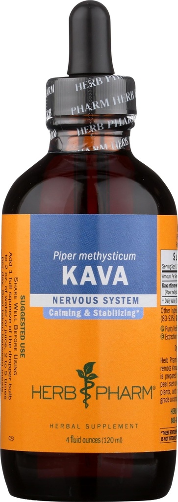 Βιολογικό εκχύλισμα υγρής ρίζας Kava για υποστήριξη & χαλάρωση στρες: Vegan Kava Extract, μη ΓΤΟ Kava Kava Βάμμα για ήρεμη & χαλαρή διάθεση, χωρίς γλουτένη, 4 Oz 