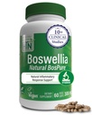 Health Thru Nutrition Boswellia 300mg 60 Capsules as Bospure AKBAMAX | High Potency 75% Boswellic Acids 10% AKBA | Healthy Mobility Support | Vegan Certified | Non-GMO, Gluten Free, Soy Free