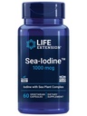 Επέκταση ζωής Sea-IodineTM, kelp και ουροδόχου κύστεως που προέρχονται από ιώδιο, Υποστηρίζει υγιή επίπεδα αυτού του ουσιαστικού θρεπτικού υλικού για την υγεία του θυρεοειδούς και πέρα, μη GMO, χωρίς γλουτένη, χορτοφάγους, 60 κάψουλες