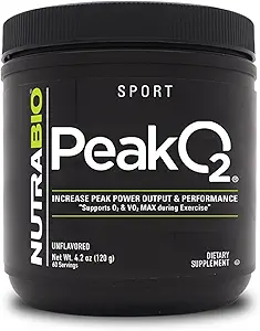 NutraBio Peak O2, Άγευστα, 4,2 oz (120 g), Εργαστήρια
