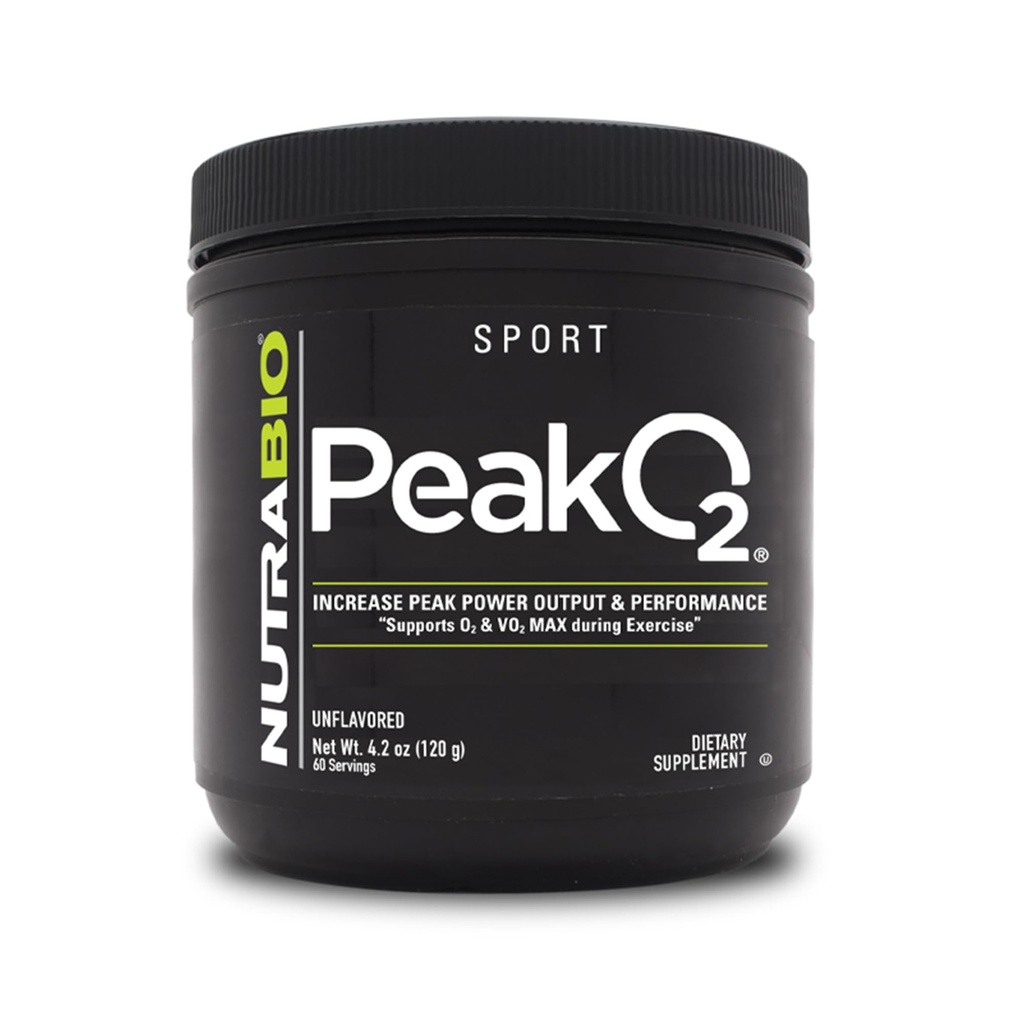 NutraBio Peak O2, Άγευστα, 4,2 oz (120 g), Εργαστήρια