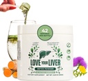 Detox Cleanse Powder - 42 Μερίδες Liver Cleanse Detox & Repair Powder with Milk Thistle, Dandelion Root, Turmeric, Artichoke Leaf - Συσκευή Συσσώρευσης Συσσώρευσης Συσσώρευσης Ποτού Powder for Liver Health