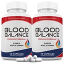Δικαιολογημένα Εργαστήρια (2 Pack Blood Balance Advanced Formula 620MG Pills 120 Καψάκια