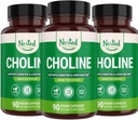 Φωλιασμένα φυσικά Choline Bitartrate 500mg 