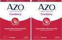 AZO Cranberry urinary Tract Health Supplement, 1 Σερβίρισμα: 1 ποτήρι χυμός βατόμουρο, χωρίς ζάχαρη χάπια βατόμουρο, 50 Count (Pack of 2)