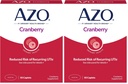 AZO Cranberry urinary Tract Health Supplement, 1 Σερβίρισμα: 1 ποτήρι χυμός βατόμουρο, χωρίς ζάχαρη χάπια βατόμουρο, 50 Count (Pack of 2)