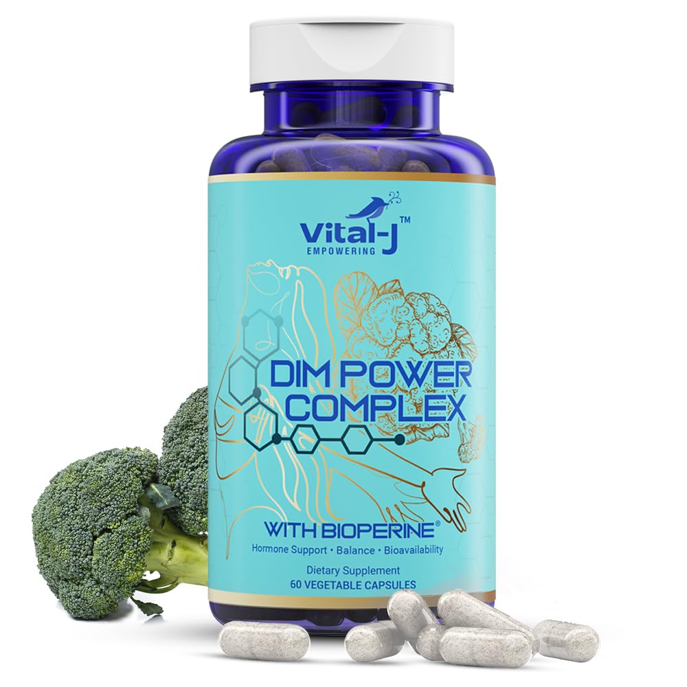4-σε-1 DIM Poent Complex 300mg - Οιστρογόνος Ισορροπία και Μεταβολισμός, Ενέργεια & Εμμηνόπαυση Συμπλήρωμα Υποστήριξης με Βιοπερίνη (x4), Ασβέστιο και Μπρόκολο - για γυναίκες και άνδρες 30 Υπηρεσίες