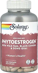 Solaray Phytoestrogen Supplement, 240 Count