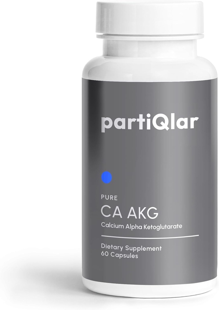 CA AKG Supplement - Αμιγής Άλφα Κετογλουταρικό με Υψηλή Βιο-Αβατότητα - Συμπλήρωμα Ασβεστίου AKG 1000mg ανά 2 Κάψουλες Υπηρεσία - Υποστηρίζει Υγιεινή διαδικασία γήρανσης - Κατασκευάζεται στις ΗΠΑ - 60 Κάψουλες