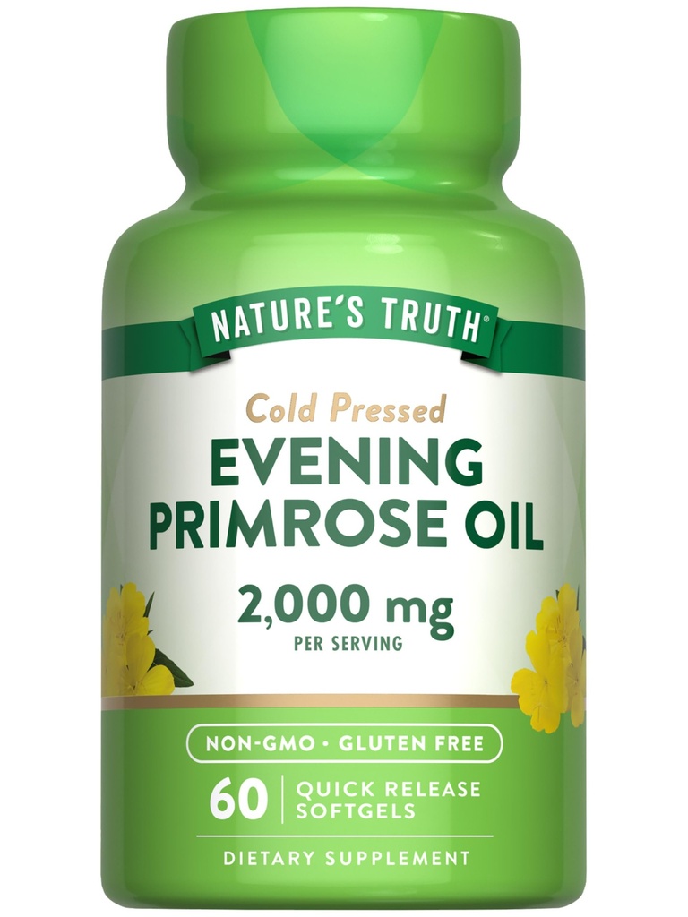 Η αλήθεια της φύσης Βραδινή Primrose Oil Softgels 