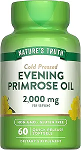 Η αλήθεια της φύσης Βραδινή Primrose Oil Softgels 