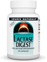Source Naturals Lactase Digest, για δυσανεξία στη λακτόζη* - 90 Κάψουλες