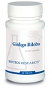 Biotics Research Ginkgo Biloba Standardized 24% Ginkgo Biloba Percent Extract, Brain Supplement, Nootropic, Focus, Energy, Memory, Healthy Aging. 60 Tablets