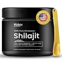 Kobix Pure Imalayan Shilajit Resin, Υψηλή διατροφική ισχύς, 85+ Trace Minerals Humic & Fulvic Acid, Ανοσολογική υποστήριξη για άνδρες και γυναίκες, 3ο Κόμμα US Lab Tested- 30g