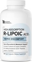 HIGH ABSORPION R-LIPOIC Acid - Υποστηρίζει Nerve Health - Tingling δάχτυλα, χέρια, δάχτυλα & πόδια - Υποστηρίζει υγιή γήρανση, καρδιοαγγειακή υγεία & γενική ευεξία* - 60 Vegan κάψουλες