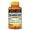 MASON NATURAL Cranberry with Probiotic, 2 Month Supply, Highly Concentrated, Supports Normal Immune Health & Urinary System, 60 Tablets