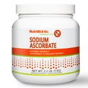 NutriBiotic - Ασκορβικό νάτριο Buffered Vitamin C σε σκόνη, 2.2 Lb 