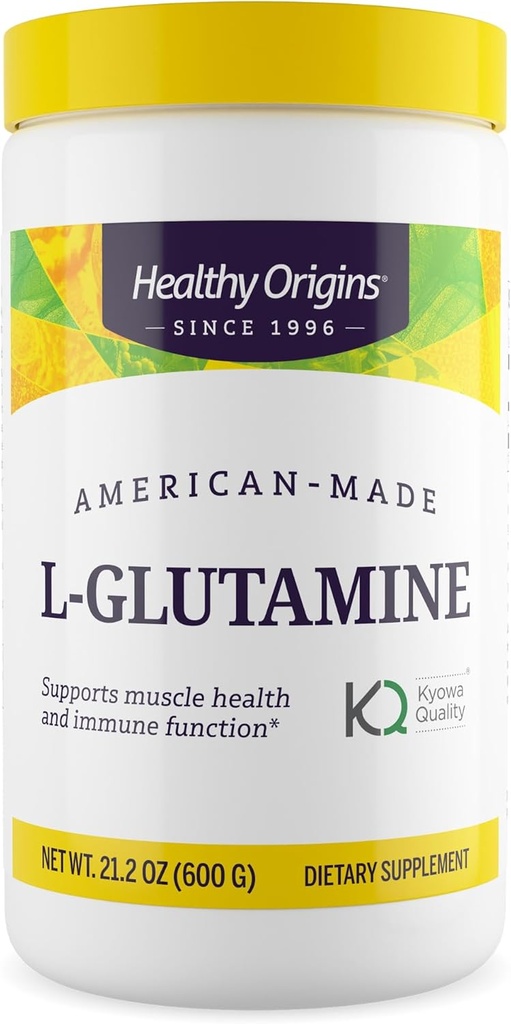 Υγιεινή προέλευση L-Γλουταμίνη (American-Made, Non-GMO), 21.2 ουγγιά