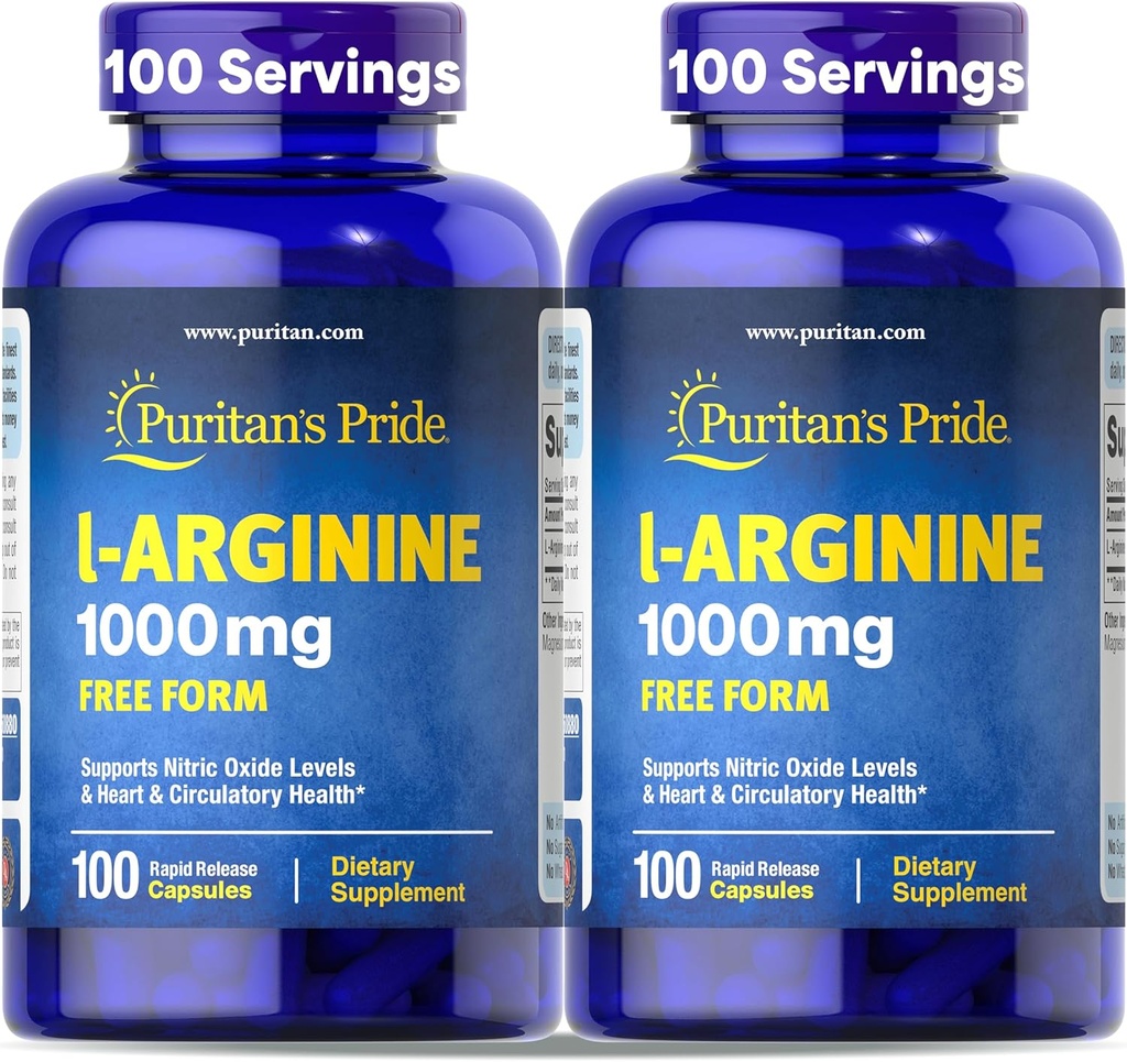 Puritan's Pride Premium 1000mcg, Συμπλήρωμα διατροφής για οστά, και κοινή υποστήριξη υγείας, 100 ημέρες προσφοράς, 100 δισκία, 2 συσκευασίες