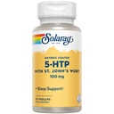 SOLARAY 5- HTP Plus St John's Wort - 30 Enteric-Coated Capsles - 100 mg - 30 Services